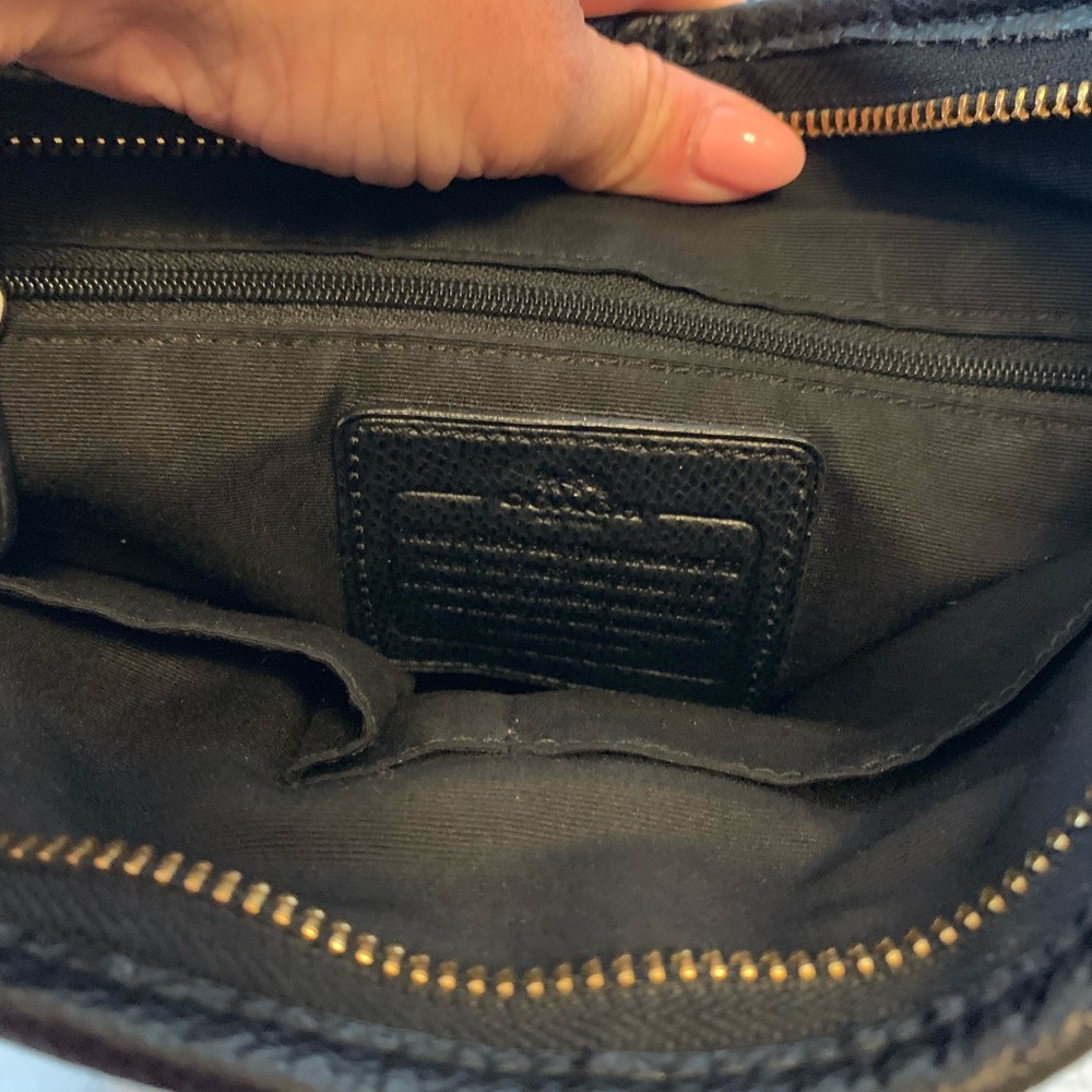 Signature logo coach crossbody bag - Picture 3 of 5